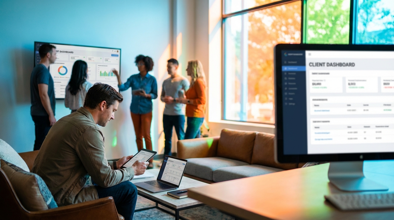 crm for agencies with client portal features