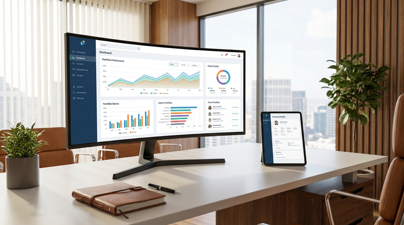 crm for wealth management with financial profile tracking