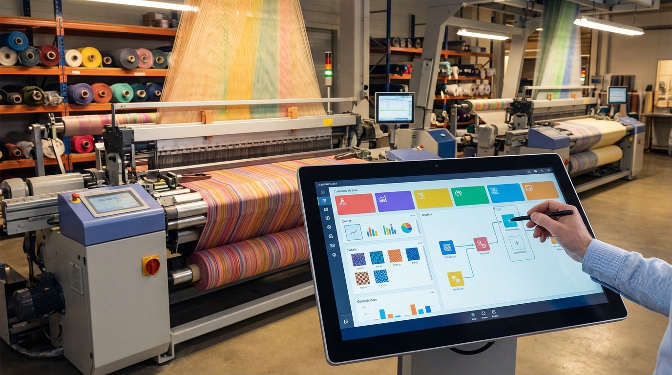 customizable erp systems for textile industry