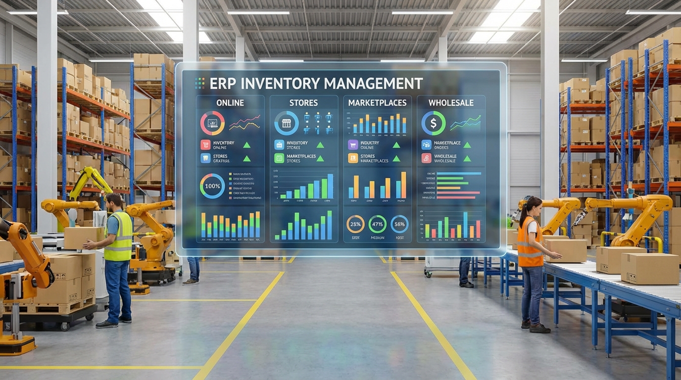 erp inventory management software for multi-channel retail
